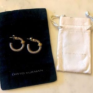 David Yurman Cable Hoop Earrings